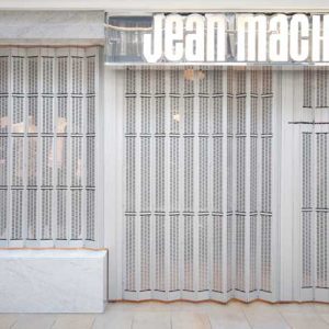 Storefront Security Door AS350 Sliding Two Height