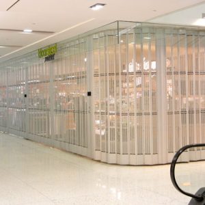 Storefront Security Door AS350 Sliding