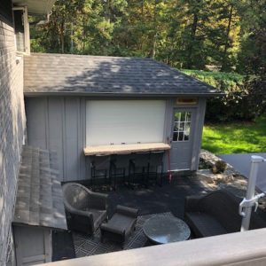 Overhead Coiling Shutters Cabana Bar