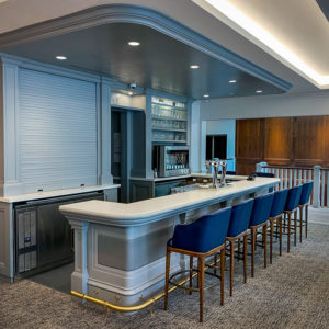 Overhead Coiling Shutter Doors Counter - Motorized