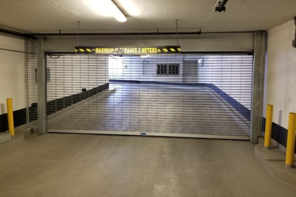 Overhead Coiling Grille- Parking Garage